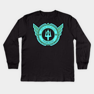 POSEIDON - LIMITED EDITION Kids Long Sleeve T-Shirt